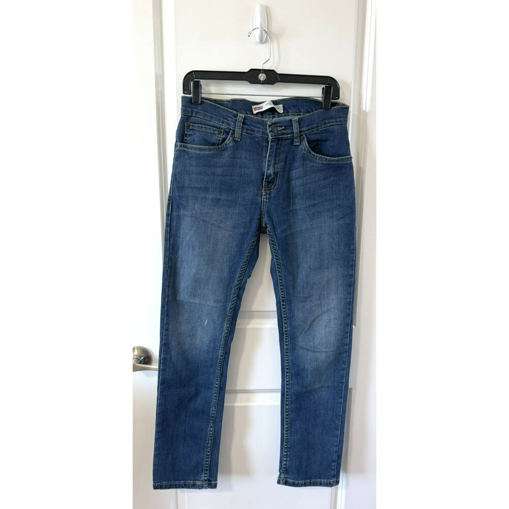 Levis Performance 511 Slim Jeans Womens 16 Blue Regular Dark Wash 5 Pockets